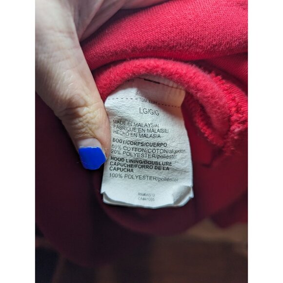 Under Armour Mens Red Hoodie Size Large Loose - Picture 10 of 15